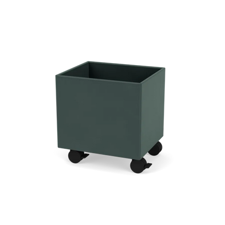 Plantekasse B35,4 cm, inkl. hjul fra Montana - Black Jade / Dybde: 30 cm - Jacobsen Plus