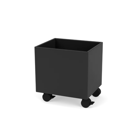 Plantekasse B35,4 cm, inkl. hjul fra Montana - Black / Dybde: 38 cm - Jacobsen Plus