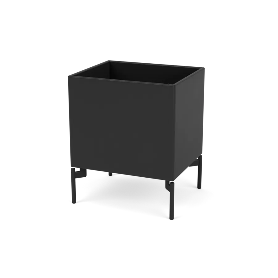 Plantekasse B35,4 cm D30, inkl. ben fra Montana - Black / Black - Jacobsen Plus