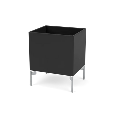 Plantekasse B35,4 cm D30, inkl. ben fra Montana - Black / Krom - Jacobsen Plus