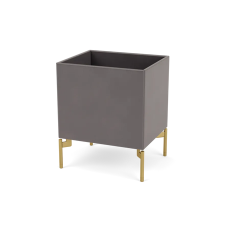 Plantekasse B35,4 cm D30, inkl. ben fra Montana - Coffee / Messing - Jacobsen Plus