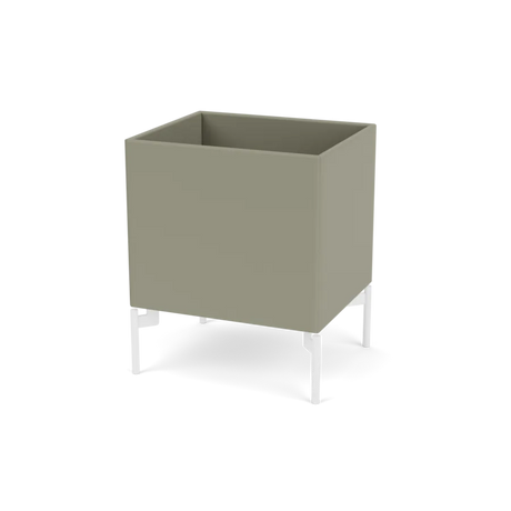 Plantekasse B35,4 cm D30, inkl. ben fra Montana - Fennel / Snow - Jacobsen Plus