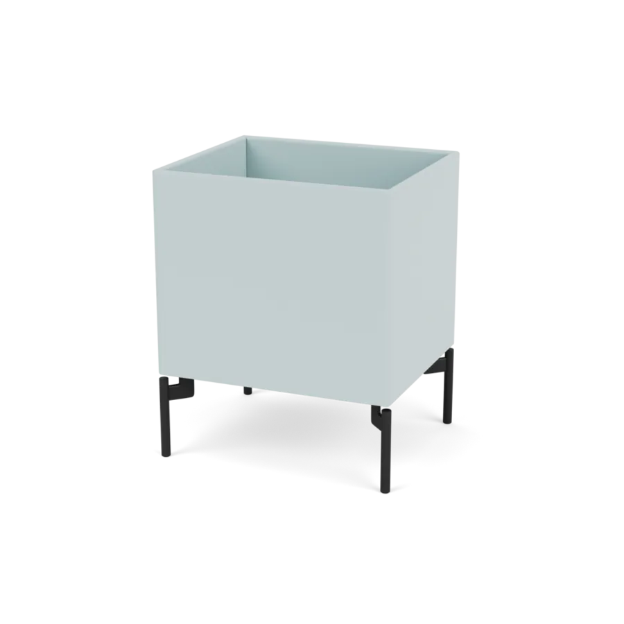 Plantekasse B35,4 cm D30, inkl. ben fra Montana - Flint / Black - Jacobsen Plus