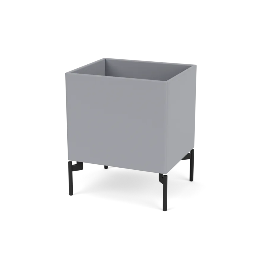 Plantekasse B35,4 cm D30, inkl. ben fra Montana - Graphic / Black - Jacobsen Plus