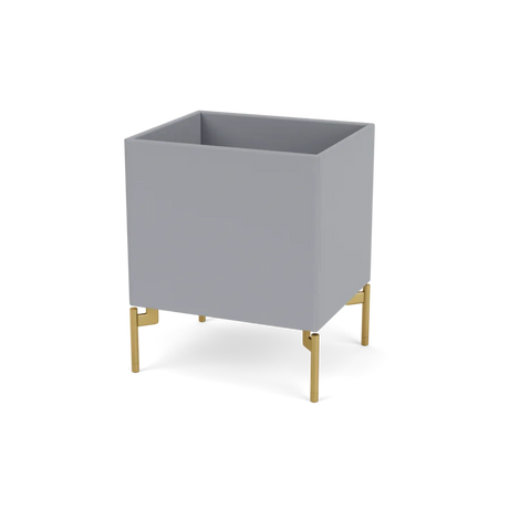 Plantekasse B35,4 cm D30, inkl. ben fra Montana - Graphic / Messing - Jacobsen Plus