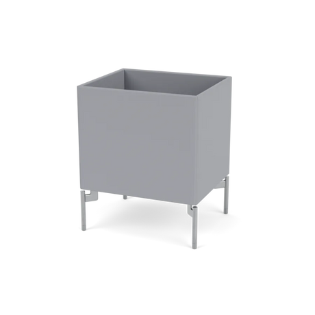 Plantekasse B35,4 cm D30, inkl. ben fra Montana - Graphic / Krom - Jacobsen Plus