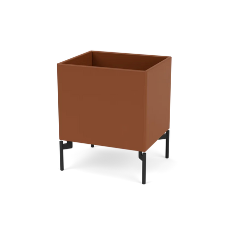 Plantekasse B35,4 cm D30, inkl. ben fra Montana - Hazelnut / Black - Jacobsen Plus