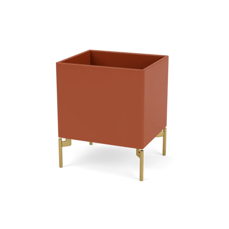 Plantekasse B35,4 cm D30, inkl. ben fra Montana - Hokkaido / Messing - Jacobsen Plus