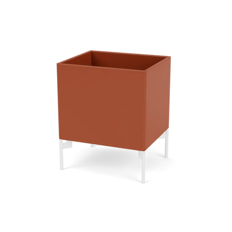 Plantekasse B35,4 cm D30, inkl. ben fra Montana - Hokkaido / Snow - Jacobsen Plus