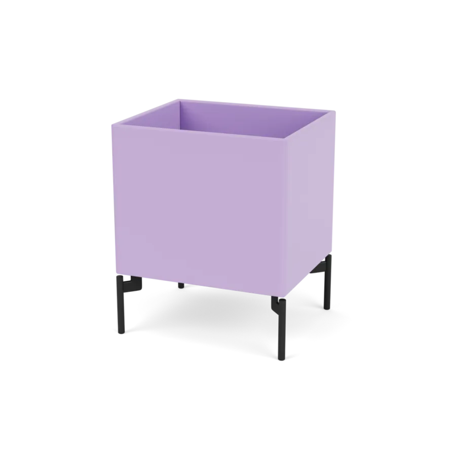 Plantekasse B35,4 cm D30, inkl. ben fra Montana - Iris / Black - Jacobsen Plus