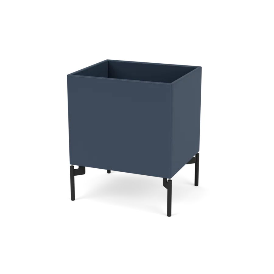 Plantekasse B35,4 cm D30, inkl. ben fra Montana - Juniper / Black - Jacobsen Plus