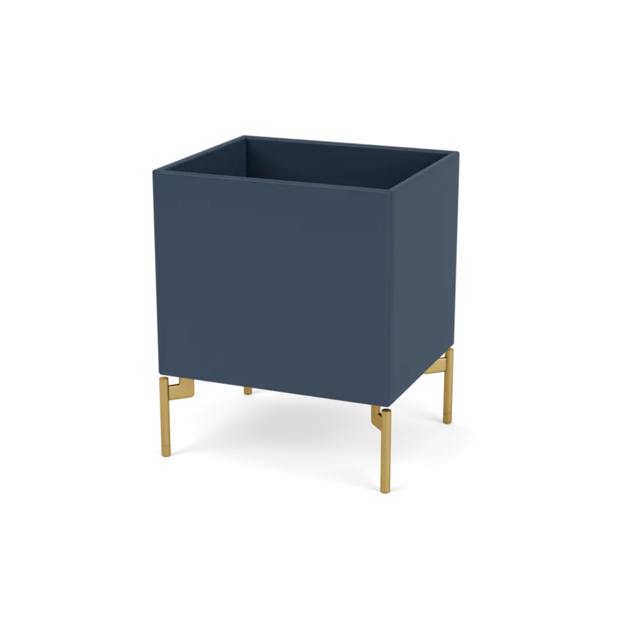 Plantekasse B35,4 cm D30, inkl. ben fra Montana - Juniper / Messing - Jacobsen Plus