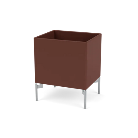 Plantekasse B35,4 cm D30, inkl. ben fra Montana - Masala / Krom - Jacobsen Plus