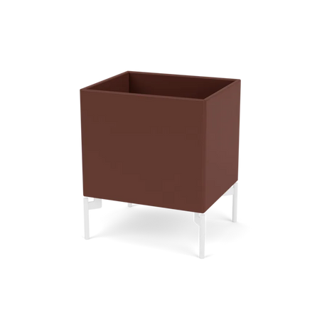 Plantekasse B35,4 cm D30, inkl. ben fra Montana - Masala / Snow - Jacobsen Plus