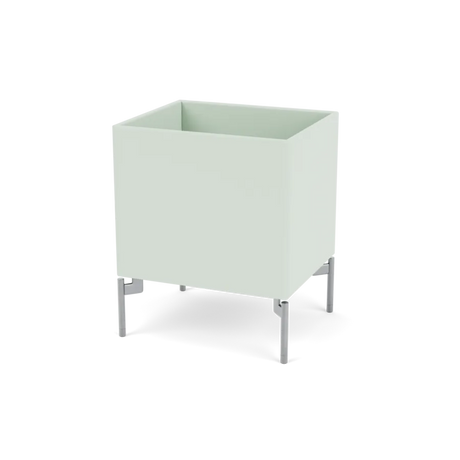 Plantekasse B35,4 cm D30, inkl. ben fra Montana - Mist / Krom - Jacobsen Plus