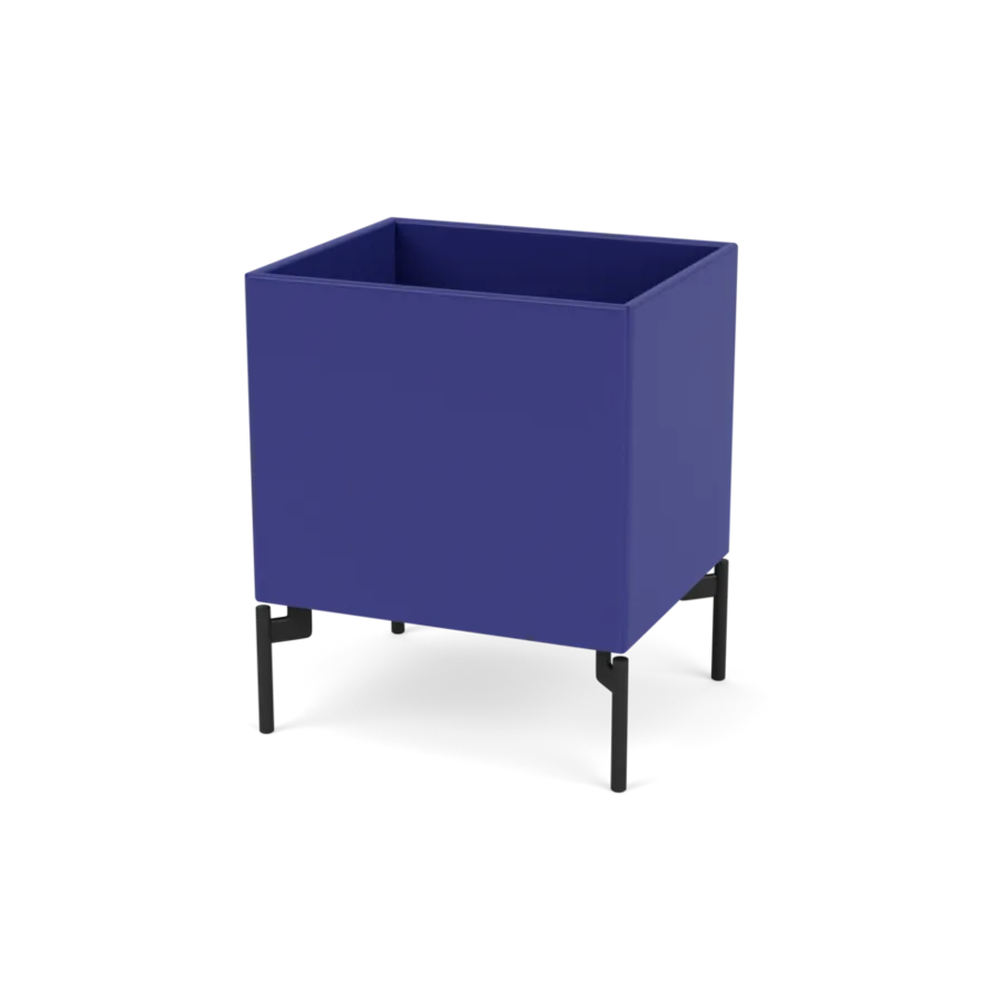 Plantekasse B35,4 cm D30, inkl. ben fra Montana - Monarch / Black - Jacobsen Plus