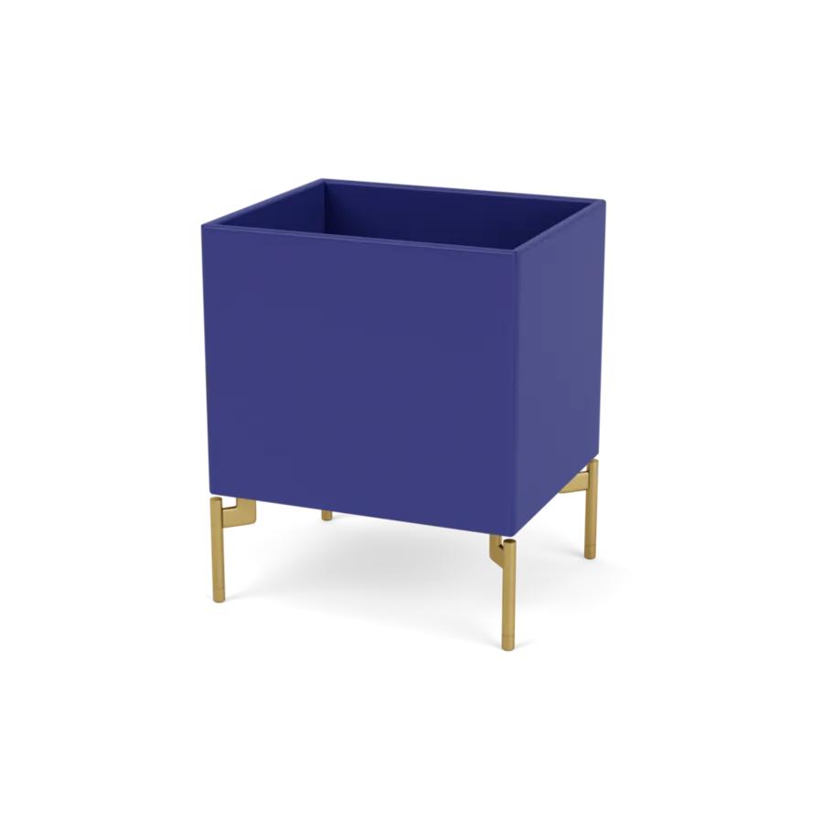 Plantekasse B35,4 cm D30, inkl. ben fra Montana - Monarch / Messing - Jacobsen Plus