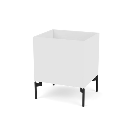 Plantekasse B35,4 cm D30, inkl. ben fra Montana - New white / Black - Jacobsen Plus