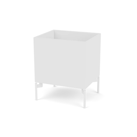 Plantekasse B35,4 cm D30, inkl. ben fra Montana - New white / Snow - Jacobsen Plus