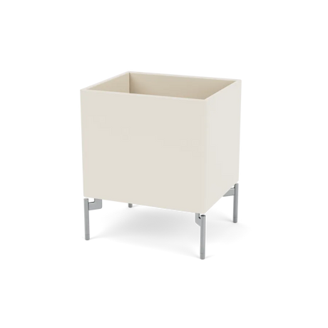 Plantekasse B35,4 cm D30, inkl. ben fra Montana - Oat / Krom - Jacobsen Plus