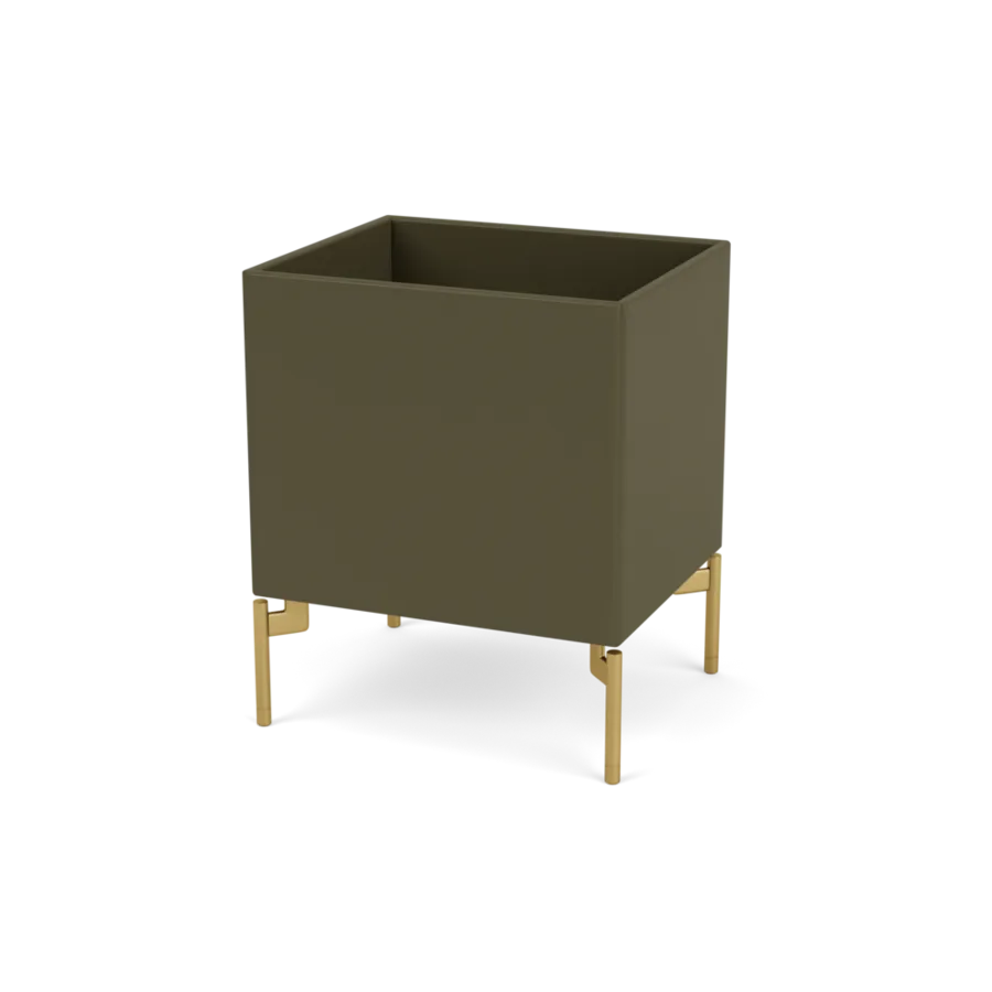 Plantekasse B35,4 cm D30, inkl. ben fra Montana - Oregano / Messing - Jacobsen Plus