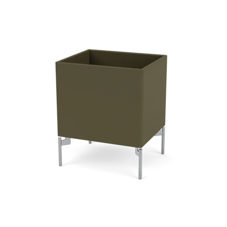 Plantekasse B35,4 cm D30, inkl. ben fra Montana - Oregano / Krom - Jacobsen Plus