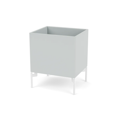 Plantekasse B35,4 cm D30, inkl. ben fra Montana - Oyster / Snow - Jacobsen Plus