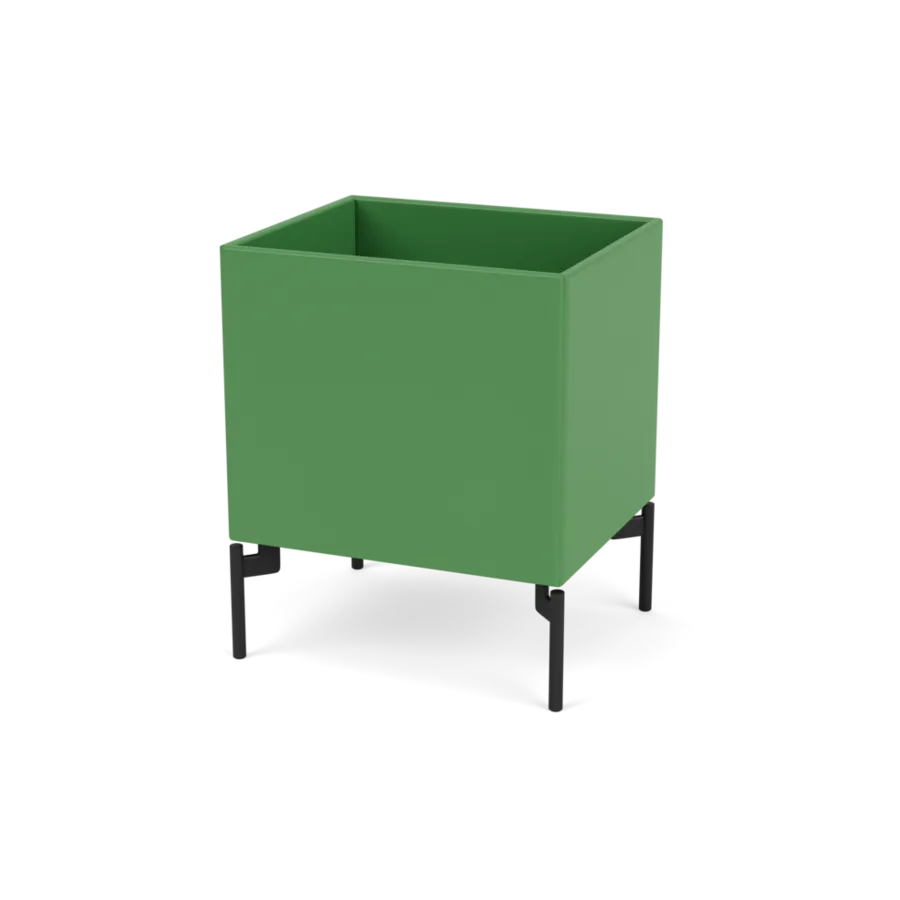 Plantekasse B35,4 cm D30, inkl. ben fra Montana - Parsley / Black - Jacobsen Plus