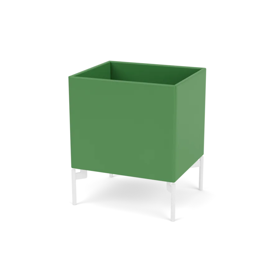 Plantekasse B35,4 cm D30, inkl. ben fra Montana - Parsley / Snow - Jacobsen Plus