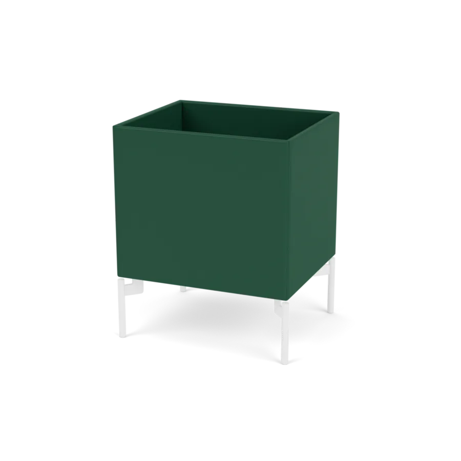 Plantekasse B35,4 cm D30, inkl. ben fra Montana - Pine / Snow - Jacobsen Plus