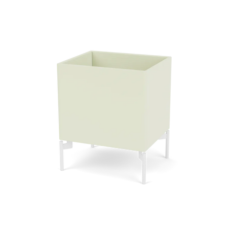 Plantekasse B35,4 cm D30, inkl. ben fra Montana - Pomelo / Snow - Jacobsen Plus