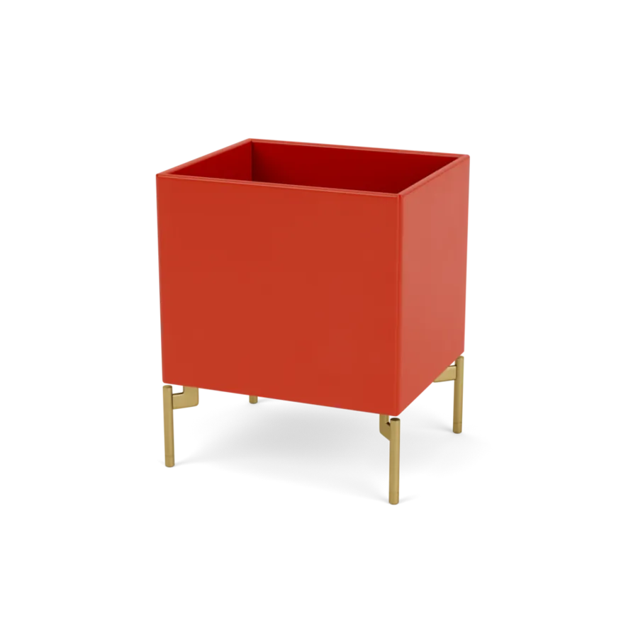 Plantekasse B35,4 cm D30, inkl. ben fra Montana - Rosehip / Messing - Jacobsen Plus