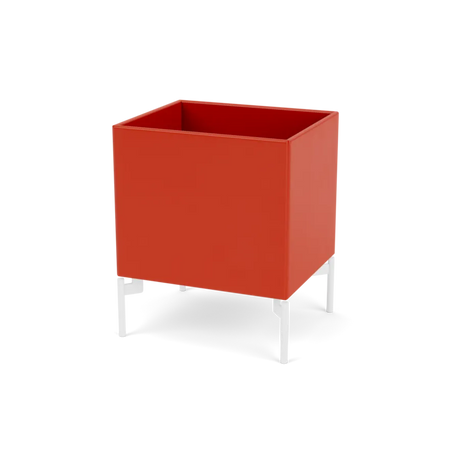 Plantekasse B35,4 cm D30, inkl. ben fra Montana - Rosehip / Snow - Jacobsen Plus