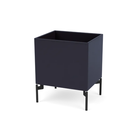 Plantekasse B35,4 cm D30, inkl. ben fra Montana - Shadow / Black - Jacobsen Plus