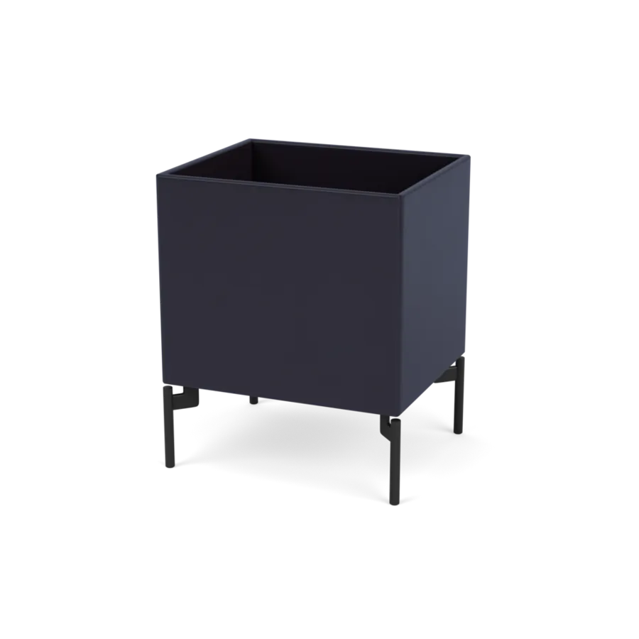Plantekasse B35,4 cm D30, inkl. ben fra Montana - Shadow / Black - Jacobsen Plus
