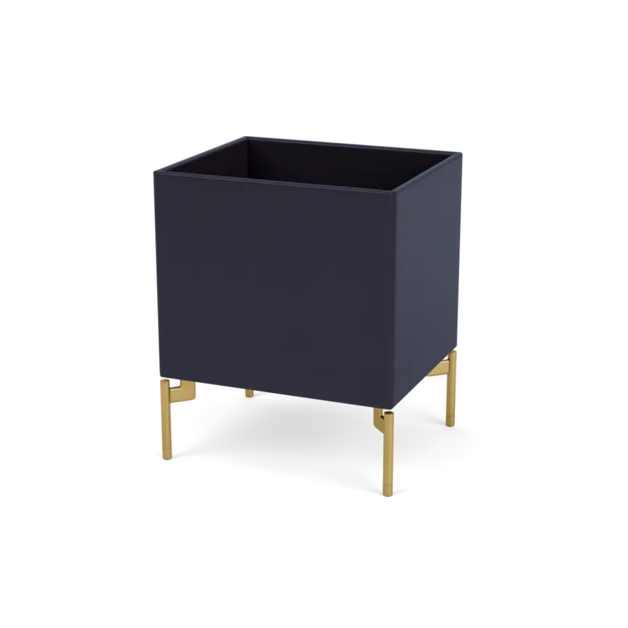 Plantekasse B35,4 cm D30, inkl. ben fra Montana - Shadow / Messing - Jacobsen Plus