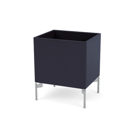 Plantekasse B35,4 cm D30, inkl. ben fra Montana - Shadow / Krom - Jacobsen Plus