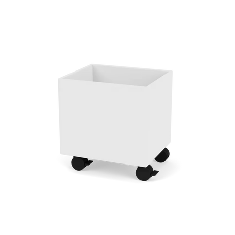 Plantekasse B35,4 cm, inkl. hjul fra Montana - Snow / Dybde: 30 cm - Jacobsen Plus