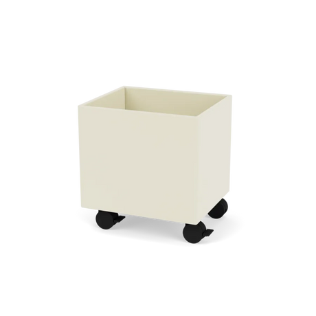 Plantekasse B35,4 cm, inkl. hjul fra Montana - Vanilla / Dybde: 30 cm - Jacobsen Plus