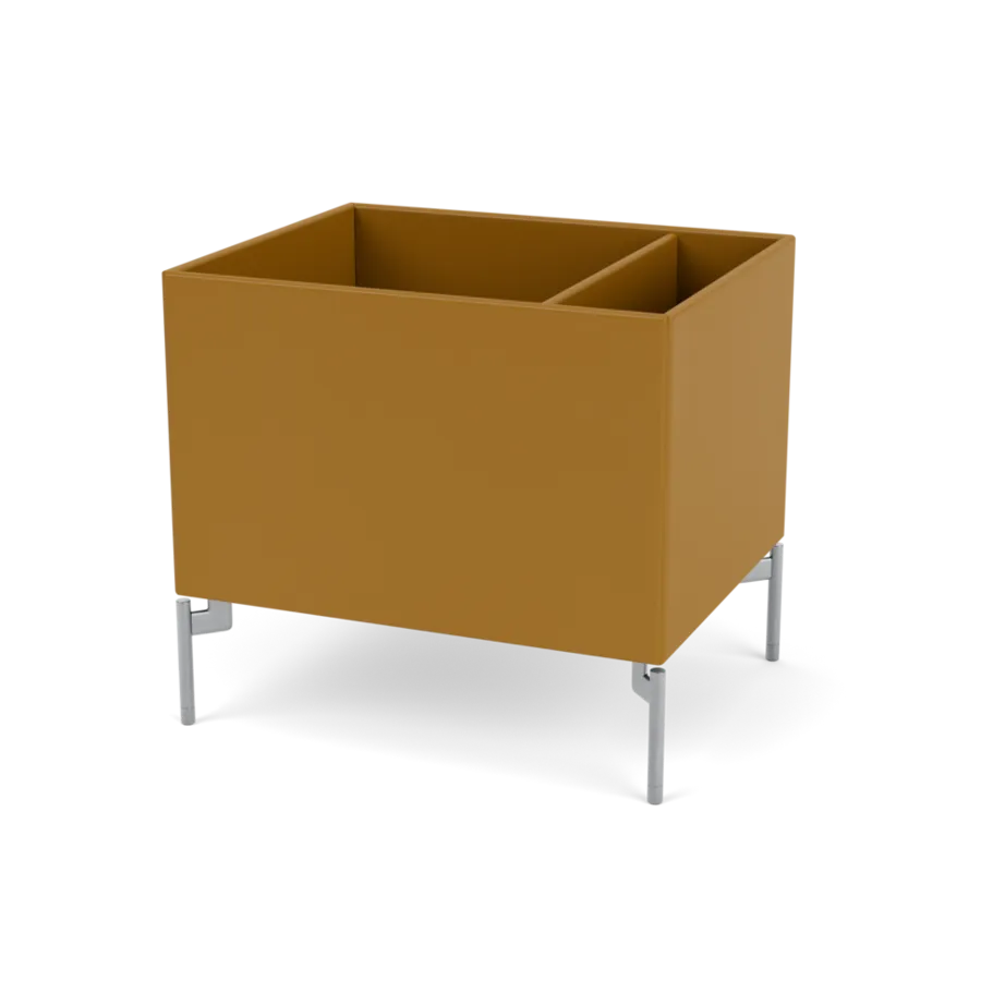Plantekasse B46,8 cm D38, inkl. ben fra Montana - Amber / Krom - Jacobsen Plus