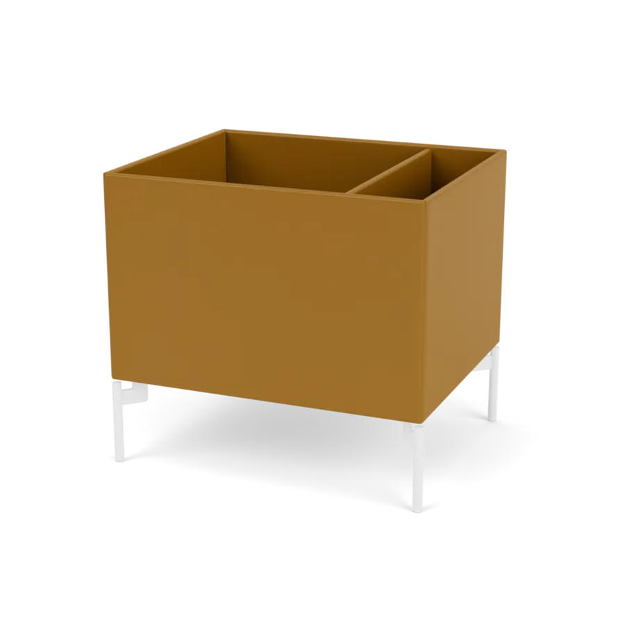 Plantekasse B46,8 cm D38, inkl. ben fra Montana - Amber / Snow - Jacobsen Plus