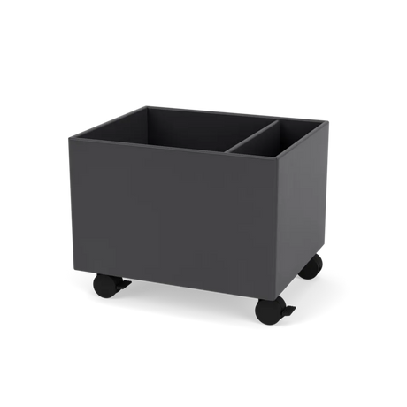 Plantekasse B46,8 cm, inkl. hjul fra Montana - Anthracite / Dybde: 38 cm - Jacobsen Plus