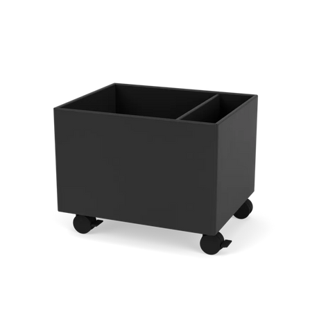 Plantekasse B46,8 cm, inkl. hjul fra Montana - Black / Dybde: 38 cm - Jacobsen Plus