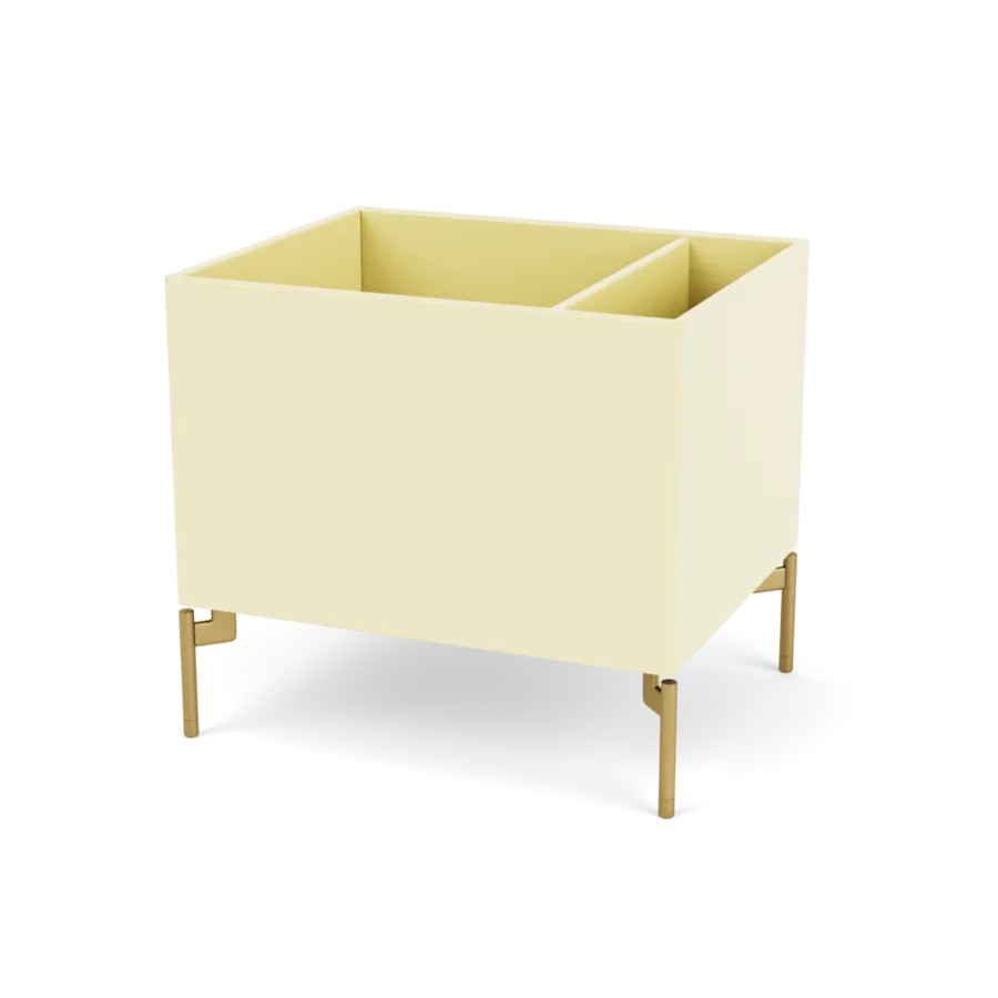 Plantekasse B46,8 cm D38, inkl. ben fra Montana - Camomile / Messing - Jacobsen Plus