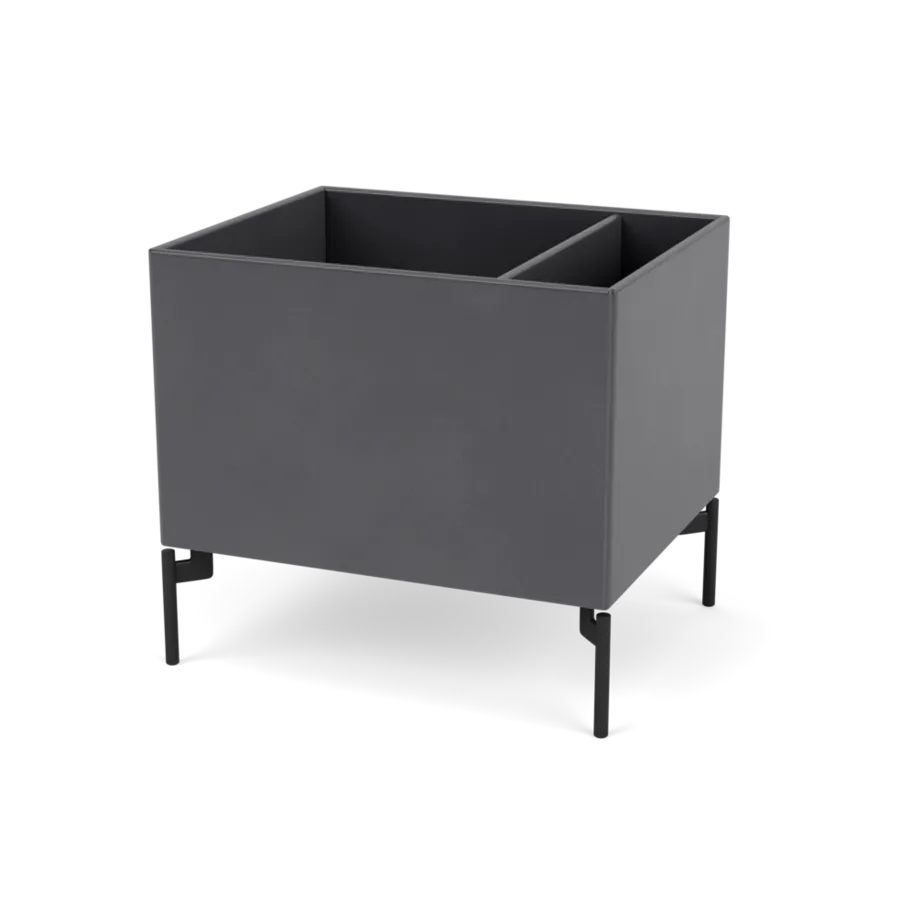 Plantekasse B46,8 cm D38, inkl. ben fra Montana - Coal / Black - Jacobsen Plus