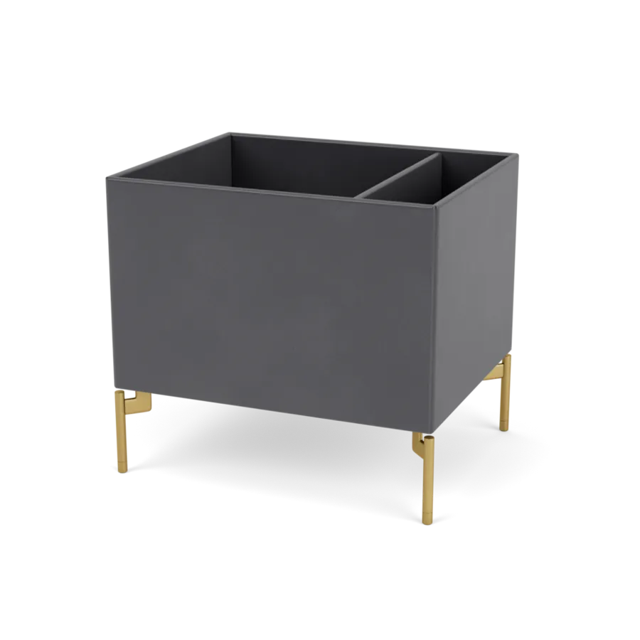 Plantekasse B46,8 cm D38, inkl. ben fra Montana - Coal / Messing - Jacobsen Plus