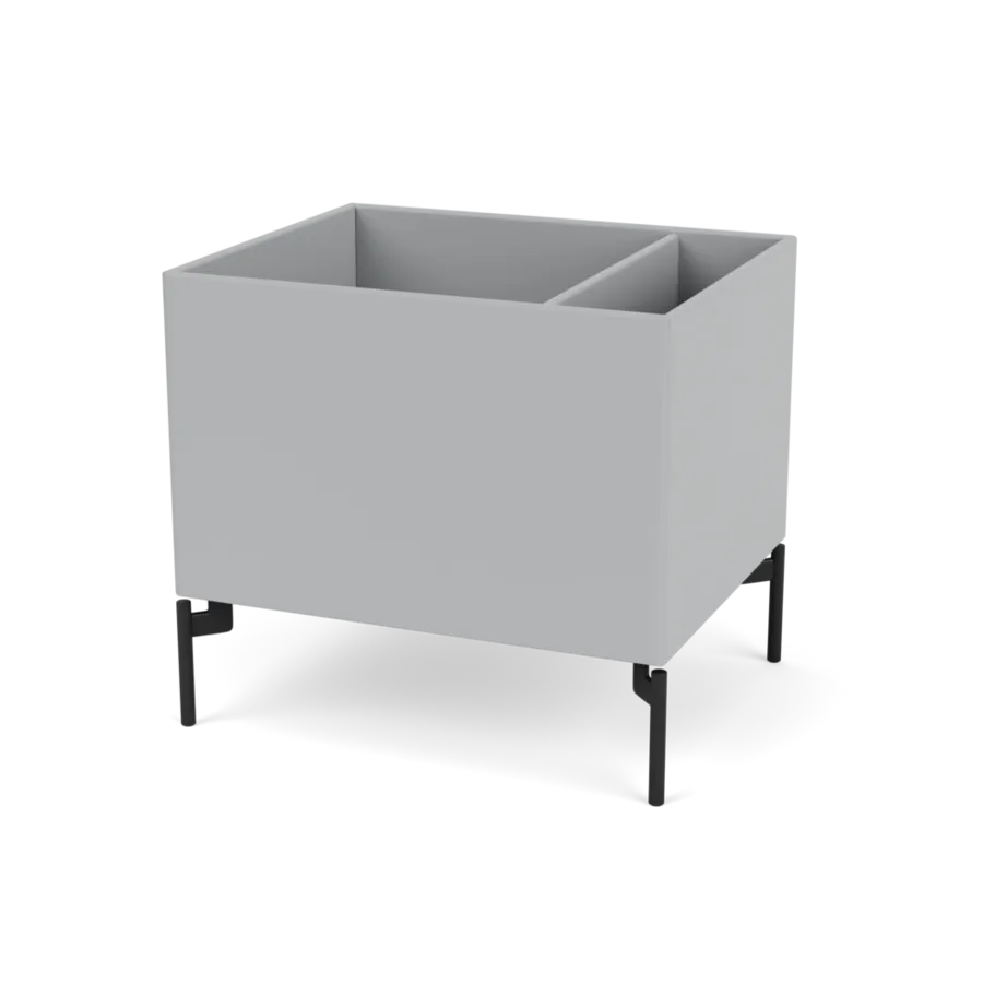 Plantekasse B46,8 cm D38, inkl. ben fra Montana - Fjord / Black - Jacobsen Plus