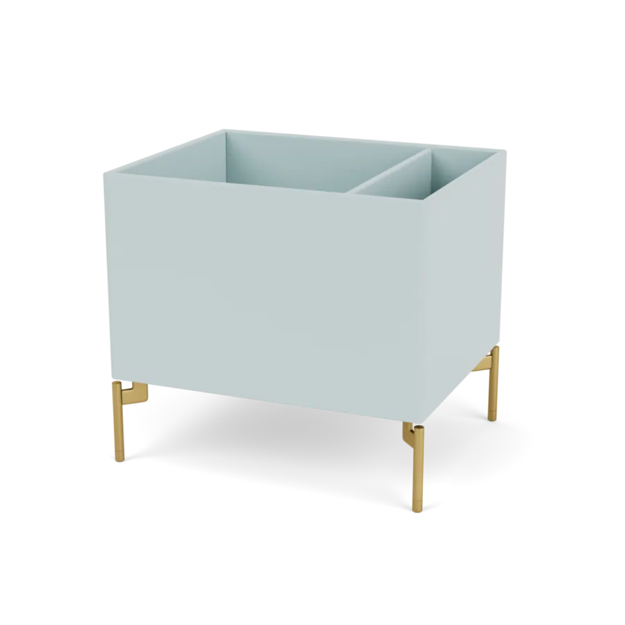 Plantekasse B46,8 cm D38, inkl. ben fra Montana - Flint / Messing - Jacobsen Plus