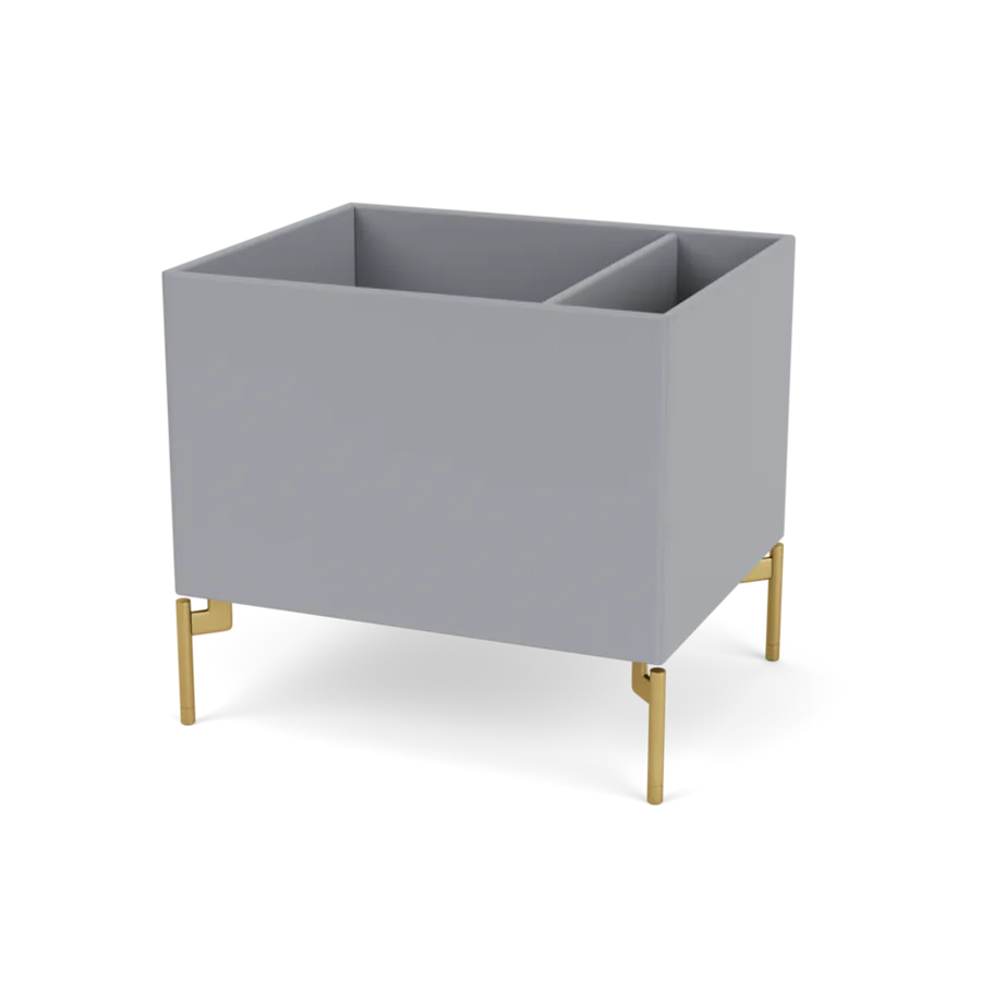 Plantekasse B46,8 cm D38, inkl. ben fra Montana - Graphic / Messing - Jacobsen Plus