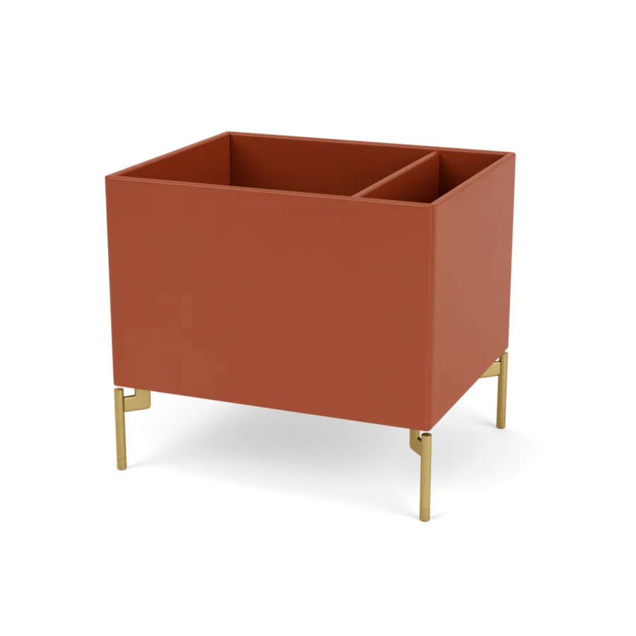 Plantekasse B46,8 cm D38, inkl. ben fra Montana - Hokkaido / Messing - Jacobsen Plus